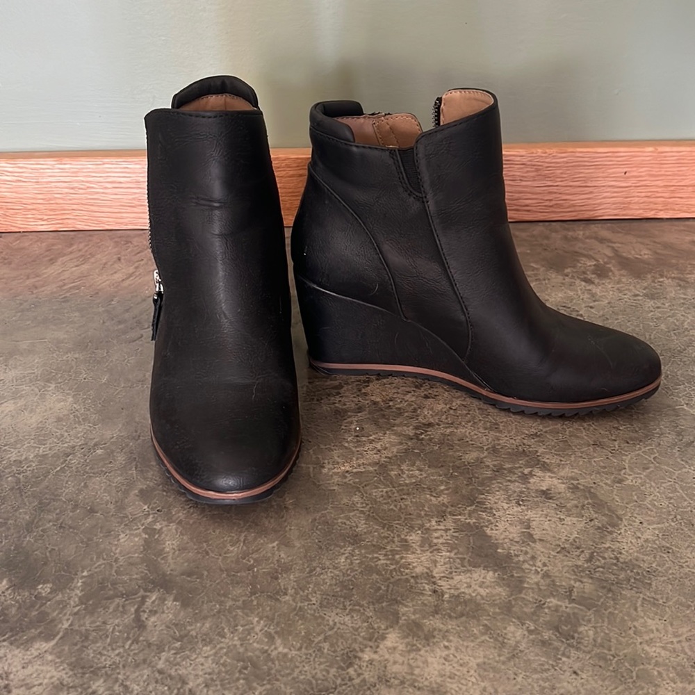 Wedge Booties